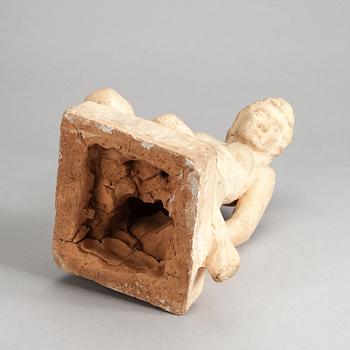 BEN RENVALL, skulptur, lergods, signerad och daterad 1942-45.