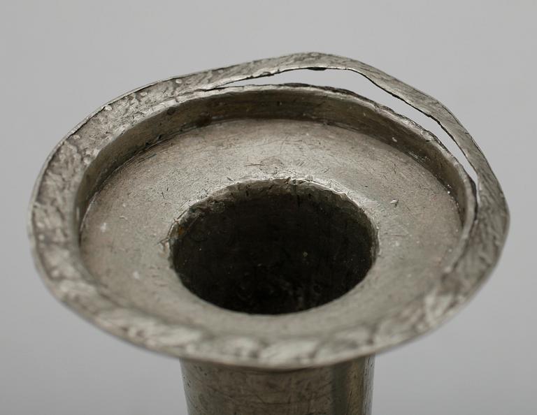 LJUSSTKAR, 1 par, tenn, Nyköping 1853.