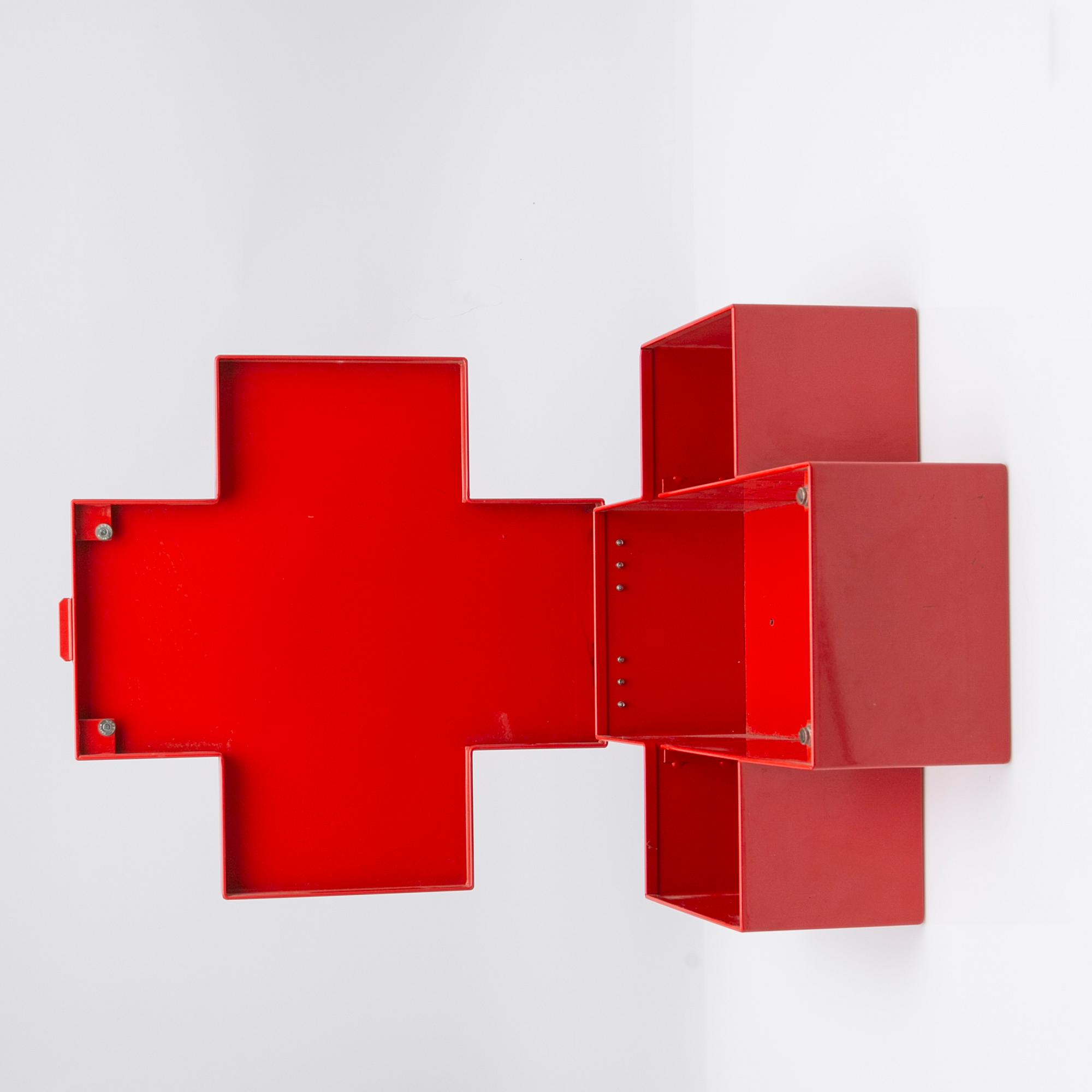 Thomas Eriksson, Wall cabinet, "Red Cross Cabinet", for Cappellini, 1990s.