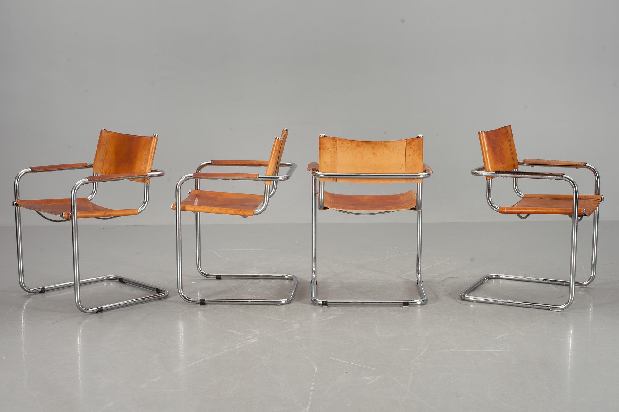 KARMSTOLAR, 4 st, 1970-tal.