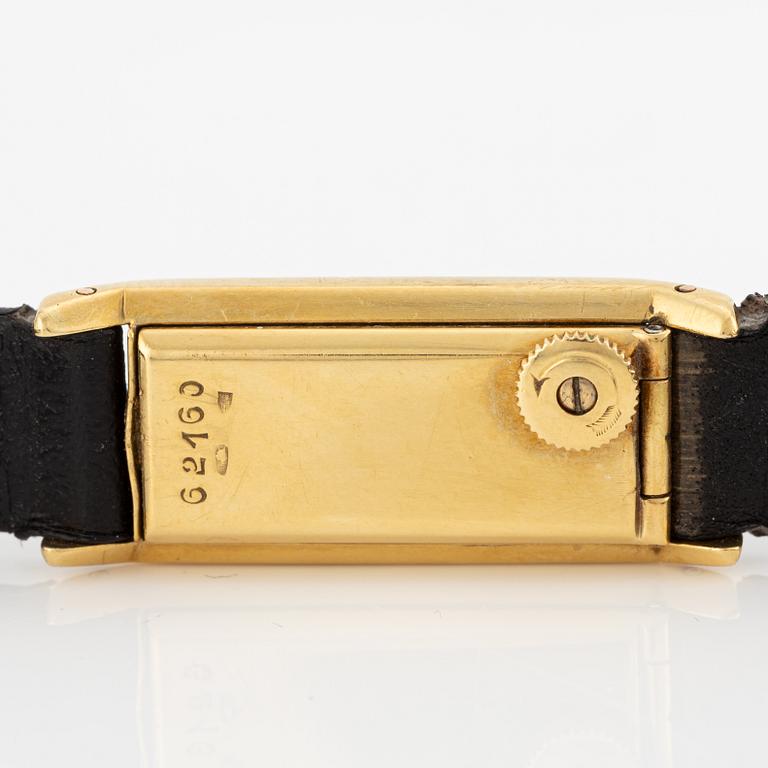 Jaeger-LeCoultre, DuoPlan, wristwatch, 12.6 x 22.0 (30) mm.