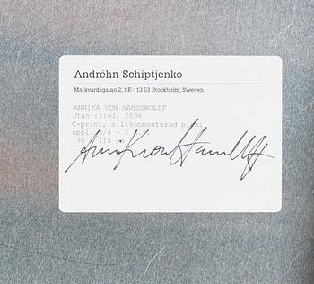 Annika Elisabeth von Hausswolff, "Utan titel", 2006.