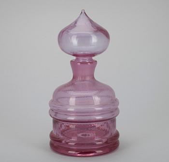KARAFF, glas, "Sultan", Nanny Still, Riihimäen Lasi 1966-1969.