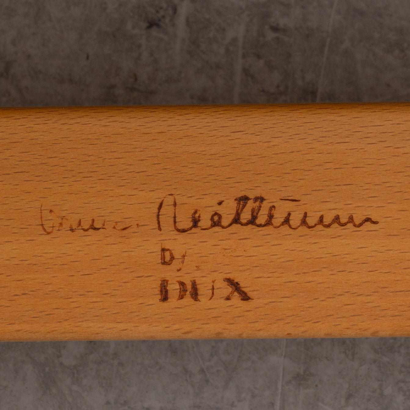 Bruno Mathsson, fåtöljer, ett par, "Pernilla", Dux, sent 1900-tal.