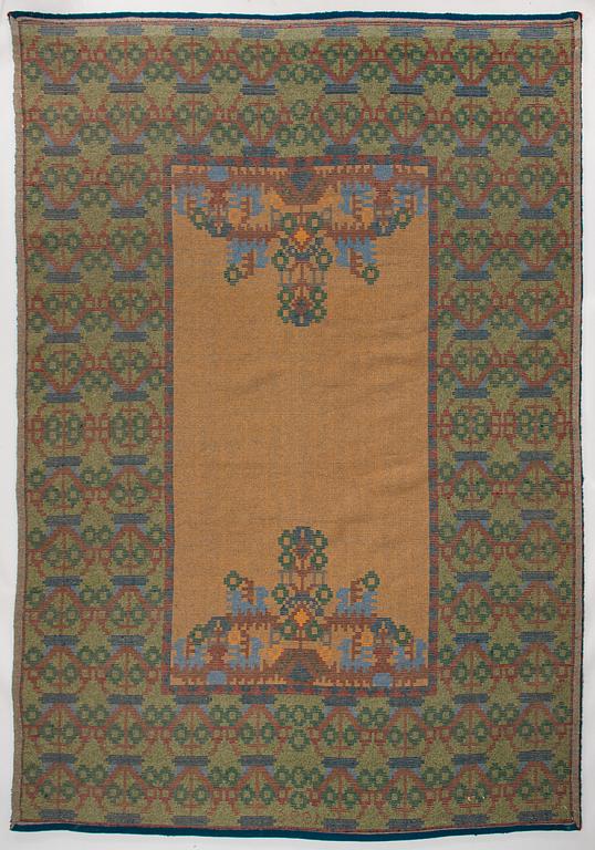 Ryijymatto, päivätty 1935, Suomi. Noin 320 x 220 cm.