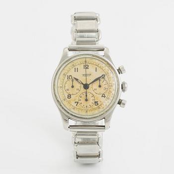 Tissot, wristwatch, chronograph, 35,5 mm.