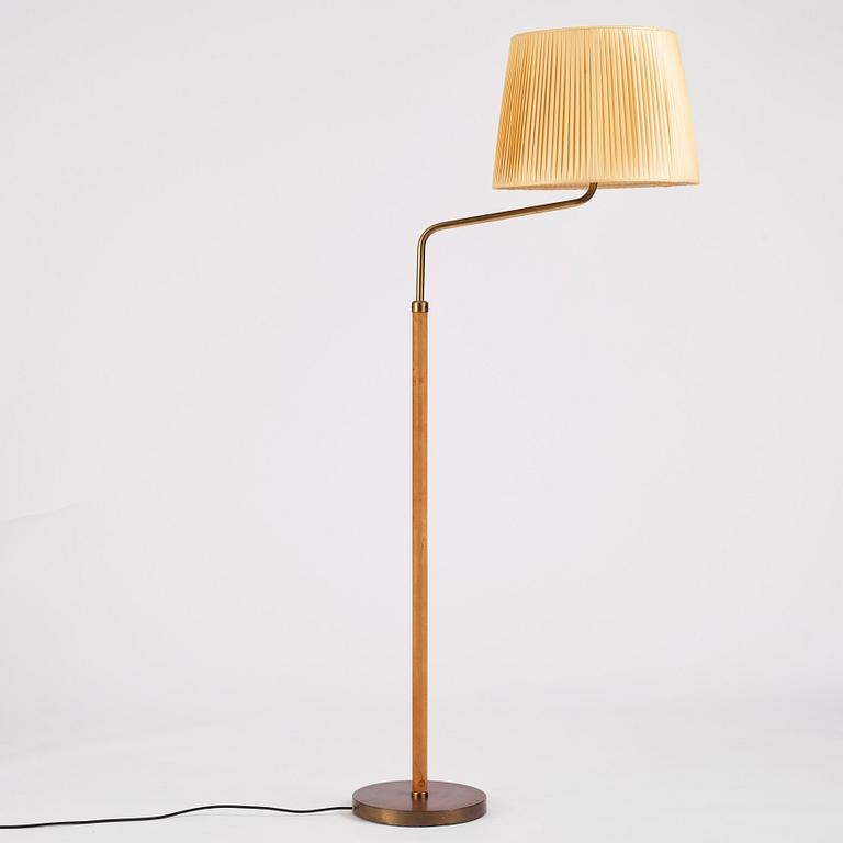 Bertil Brisborg, a floor lamp, model "31644", Nordiska Kompaniet, 1940s.