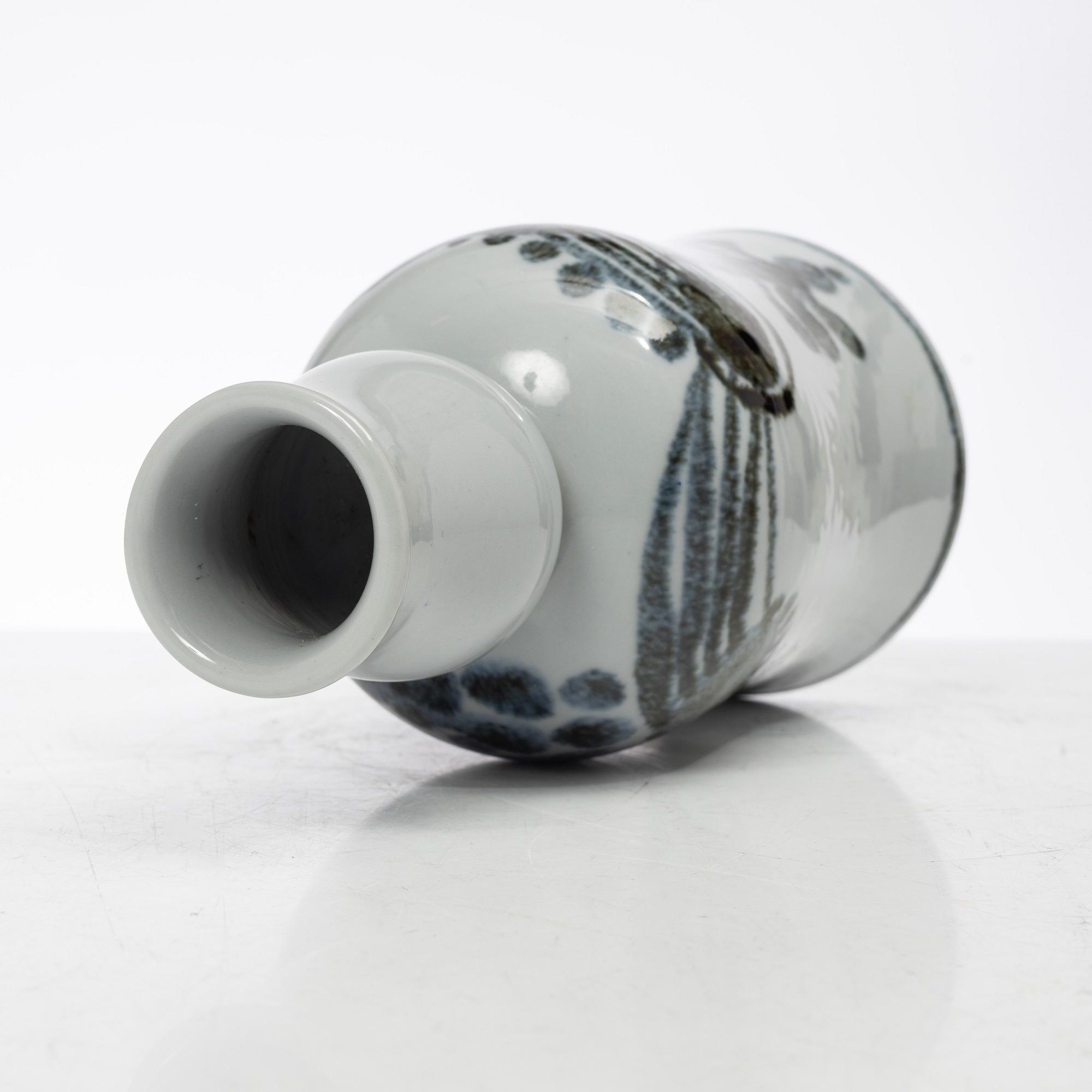 Lisa Larson, a stoneware vase, from the 'Karolin' series, Gustavsberg Studio, 1960s.