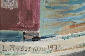Lilly Rydström-Wickelberg, olja på duk, signerad och daterad 1936.