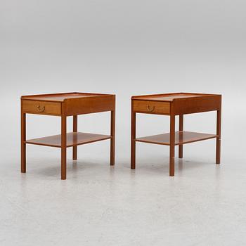Josef Frank, a pair of model B 914 bedside tables, Svenskt Tenn, post 1985.
