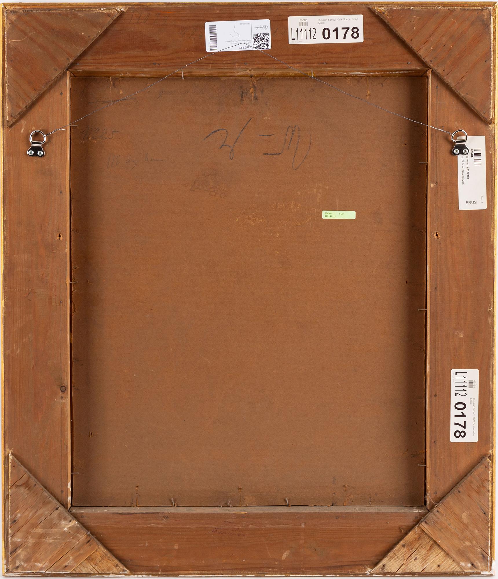 Alf Wallander, oil on canvas/paper-panel, signed.