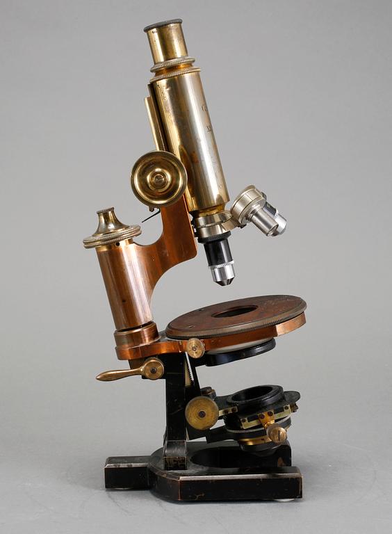 MIKROSKÅP, Carl Zeiss, Jena, Nr 19396, 1900-talets första del.