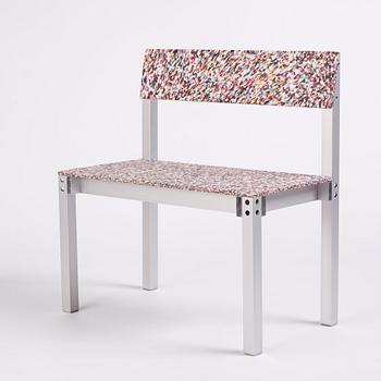 Fredrik Paulsen, bänk, unik, "Sofa One, Love Seat", JOY, 2024.