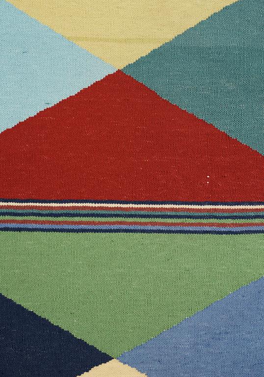 RUG. Flat weave. 266,5 x 168,5 cm. Possibly Sweden, probably the 1990's.