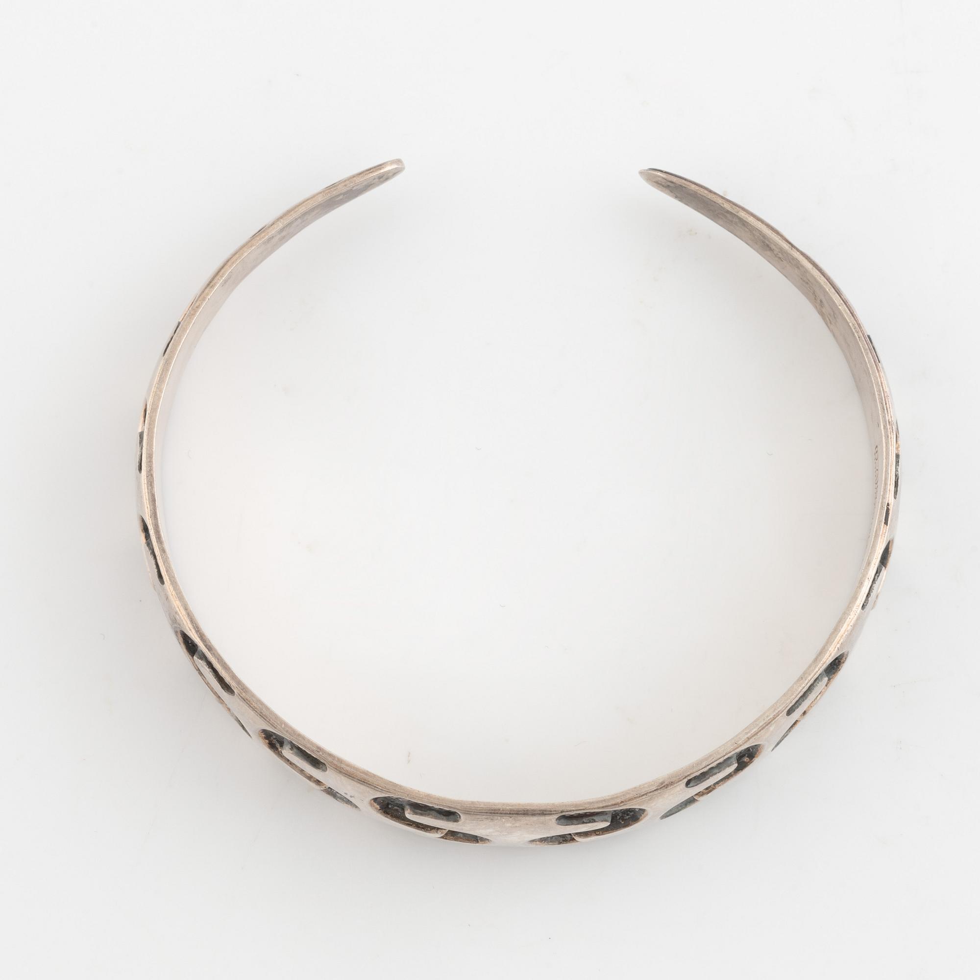 David Andersen, armring, sterling silver, vikingastil, Norge.