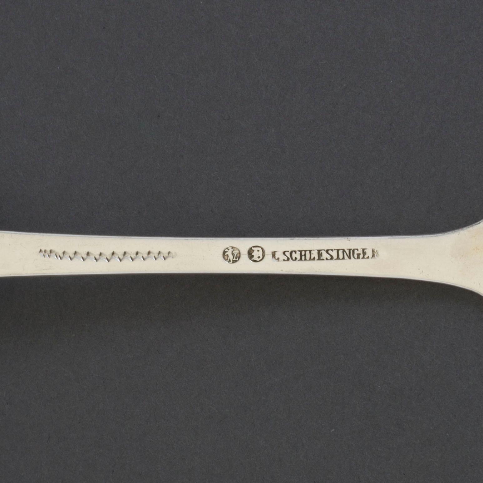 MATSKEDAR, 2 st, silver, Berlin och Königsberg, Tyskland, 1700-talets andra hälft/1800-talets första hälft.