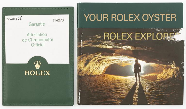 Rolex, Oyster Perpetual, Explorer, wristwatch, 36 mm.