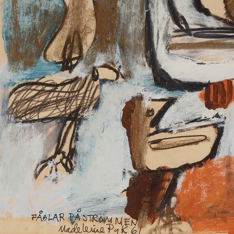 Madeleine Pyk, 'Fåglar på strömmen'.