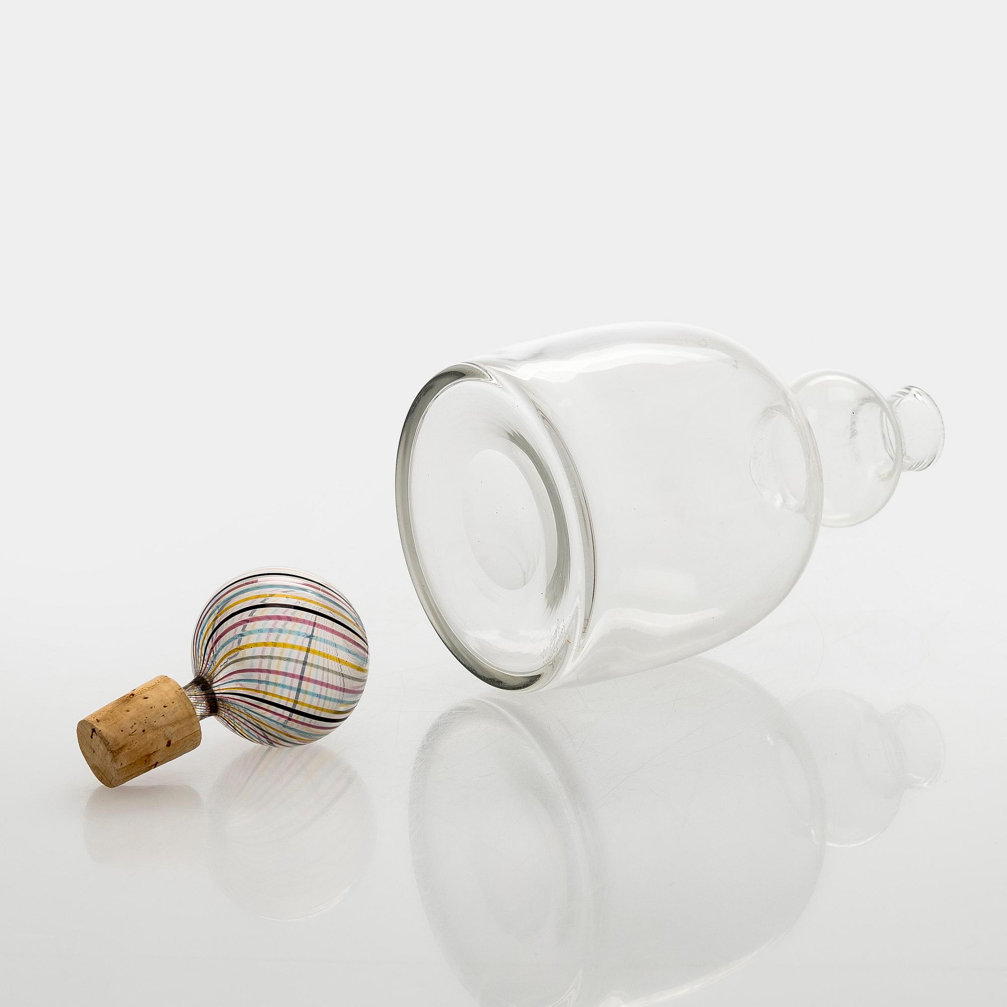 Kaj Franck, karaff, "KF 503", signerad, K. Franck, Nuutajärvi Notsjö -63.