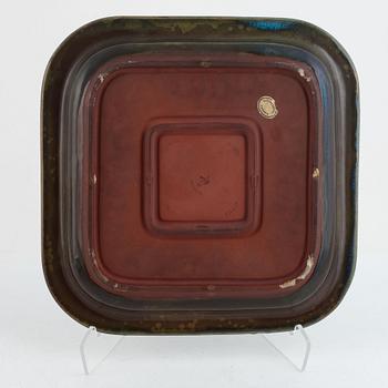 Wilhelm Kåge, a 'Farsta' stoneware dish, Gustavsberg Studio.