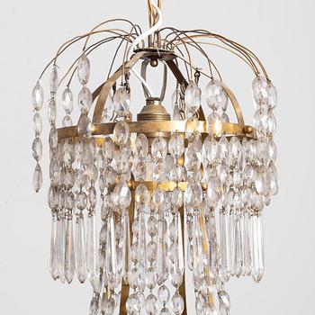 Ljuskrona, empire, 1800-talets första hälft.