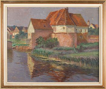 PAUL JOHANN WALCH, olja på duk, signerad.