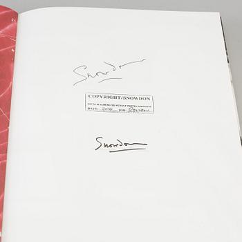 LORD SNOWDON, book, signed.