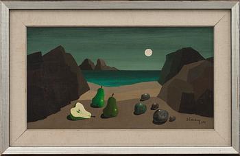 ERIC CEDERBERG, olja på pannå. Signerad och daterad 1963.