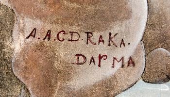 ANAK AGUNG GEDE RAKA PUJA, tillskriven, olja på duk, bär signatur A. A. GD Raka.