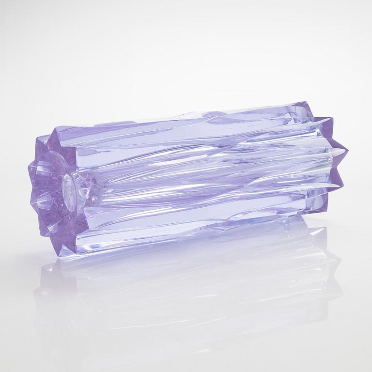 Aimo Okkolin, a vase signed Aino Okkolin Riihimäen Lasi OY.