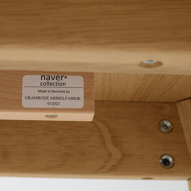 Nissen & Gehl, Dining table, "Point table", Naver Collection, contemporary.