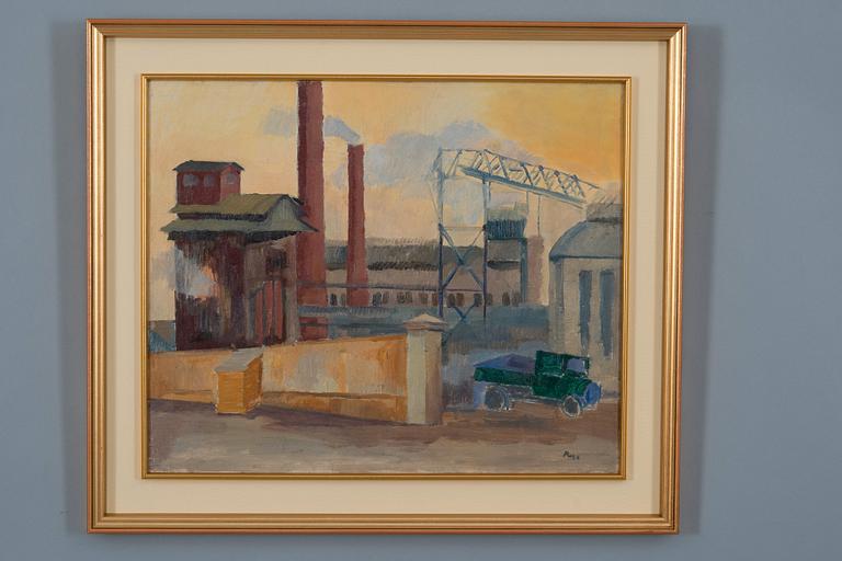 Unto Pusa, "THE TRUCK OF THE GAS FACTORY".