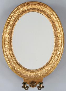 SPEGELLAMPETT, senempire, 1800-talets första hälft.