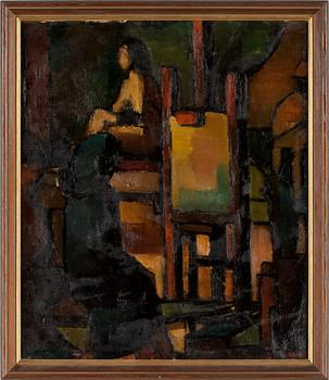 ROLF LIDIN, Signed Lidin, oil on canvas.