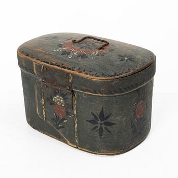 Box, folk art, 19th century.