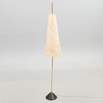 A mid-20th Century floor lamp.
