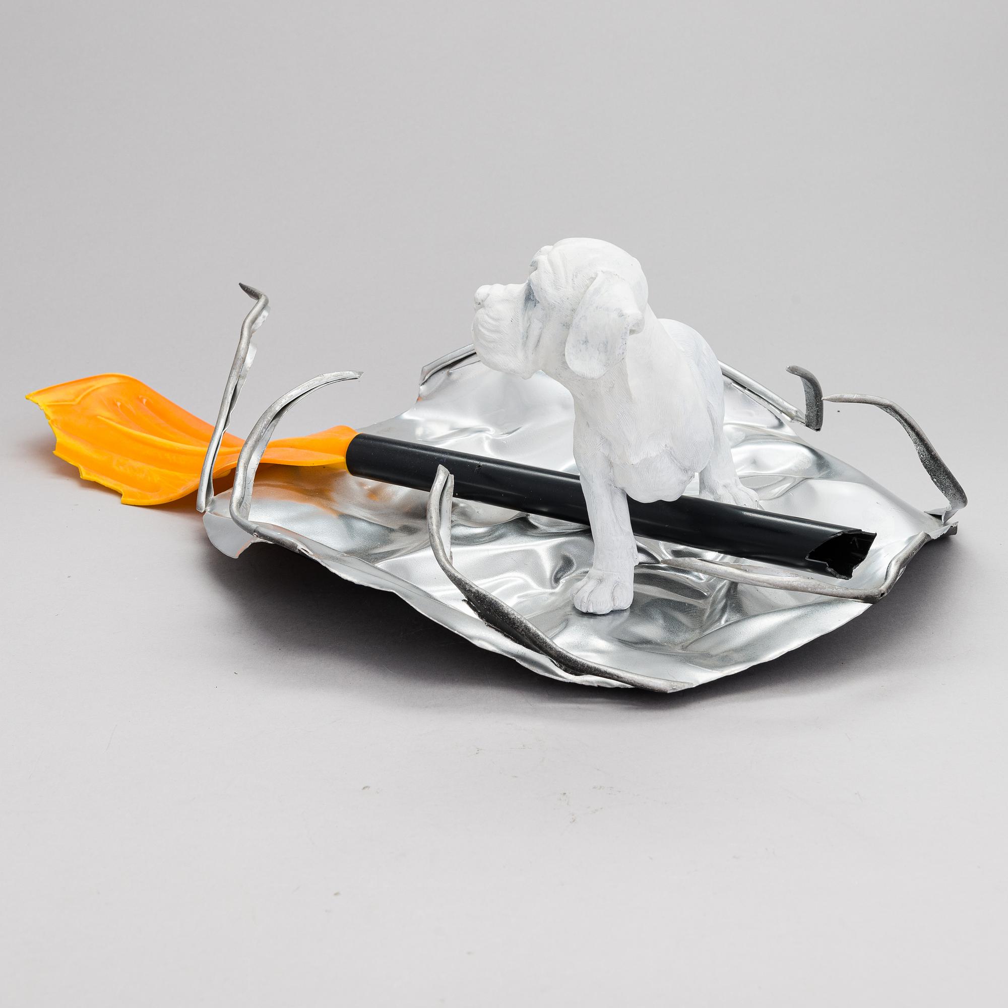 Matti Helenius, assemblage, signed and dated 2015.