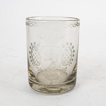 A set of 4+4+2 glasses 20th century.