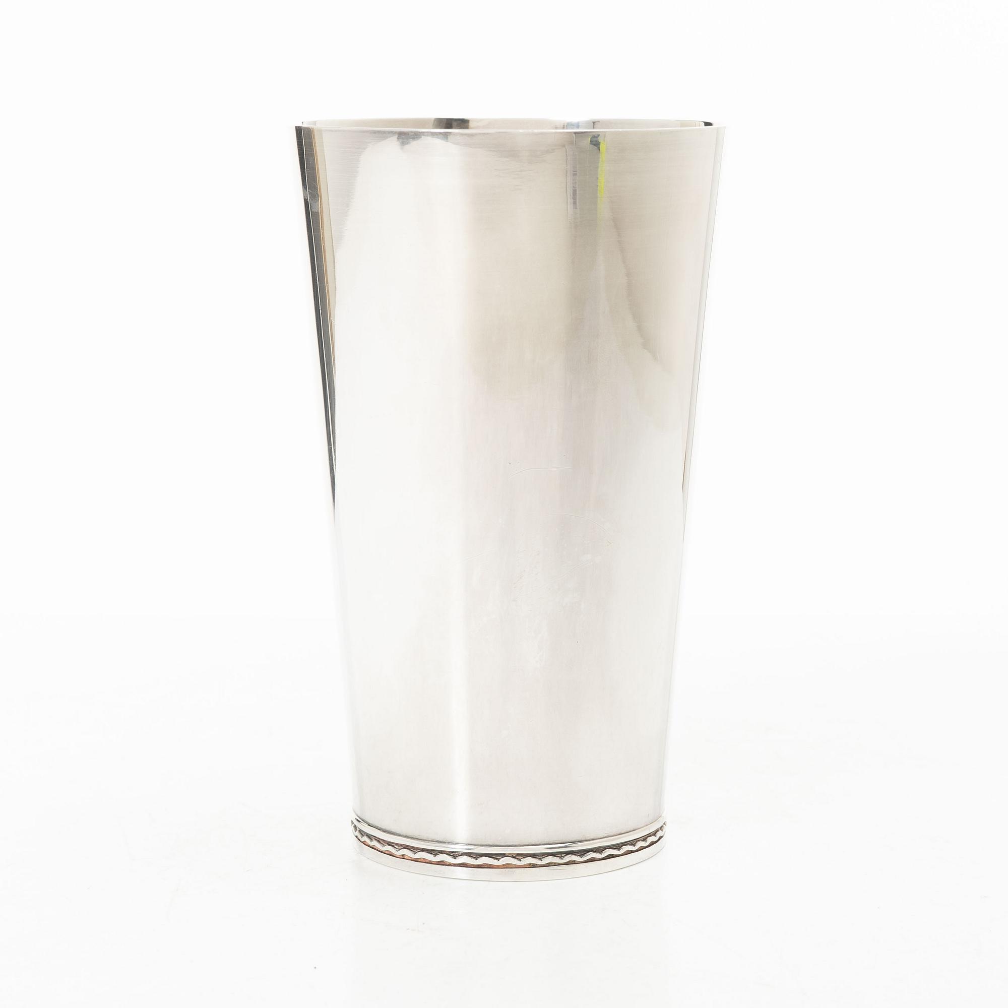 Lennart Råström, Bägare, silver, CG Råström, Stockholm, 1966.