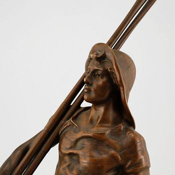 ANTOINE BOFILL, a bronze sculpture, signed.