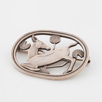 GEORG JENSEN, a brooch, between 1933 - 1944.