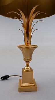 BORDSLAMPOR, 2 st, mässing, 1900-/2000-tal.