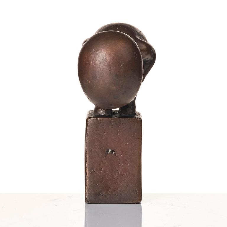 Lisa Larson, skulptur, "Myran", brons, Scandia Present, ca 1978, ed. 411/999.