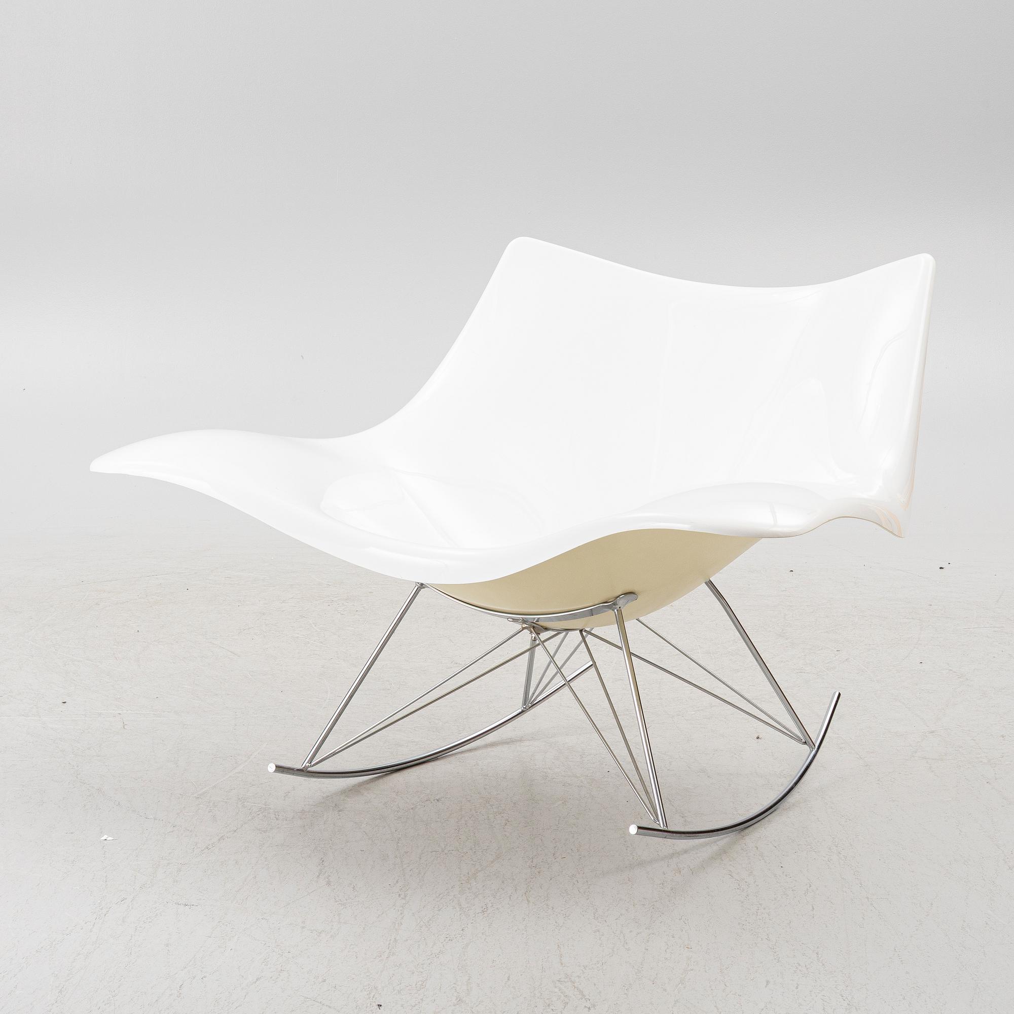 Thomas Pedersen, a 'Stingray' rocking chair, Fredericia, Denmark.