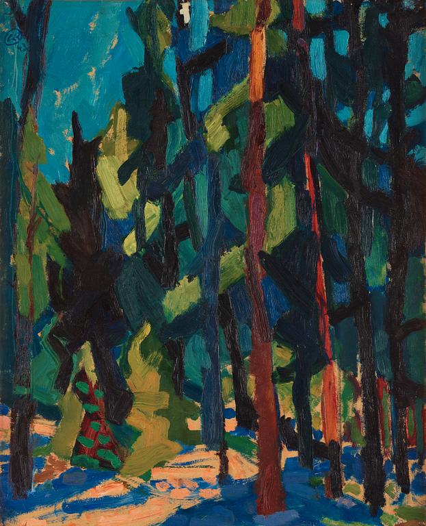 Lennart Rodhe, Forest landscape.