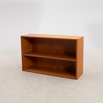 A set of three teak book shelves 1960s.