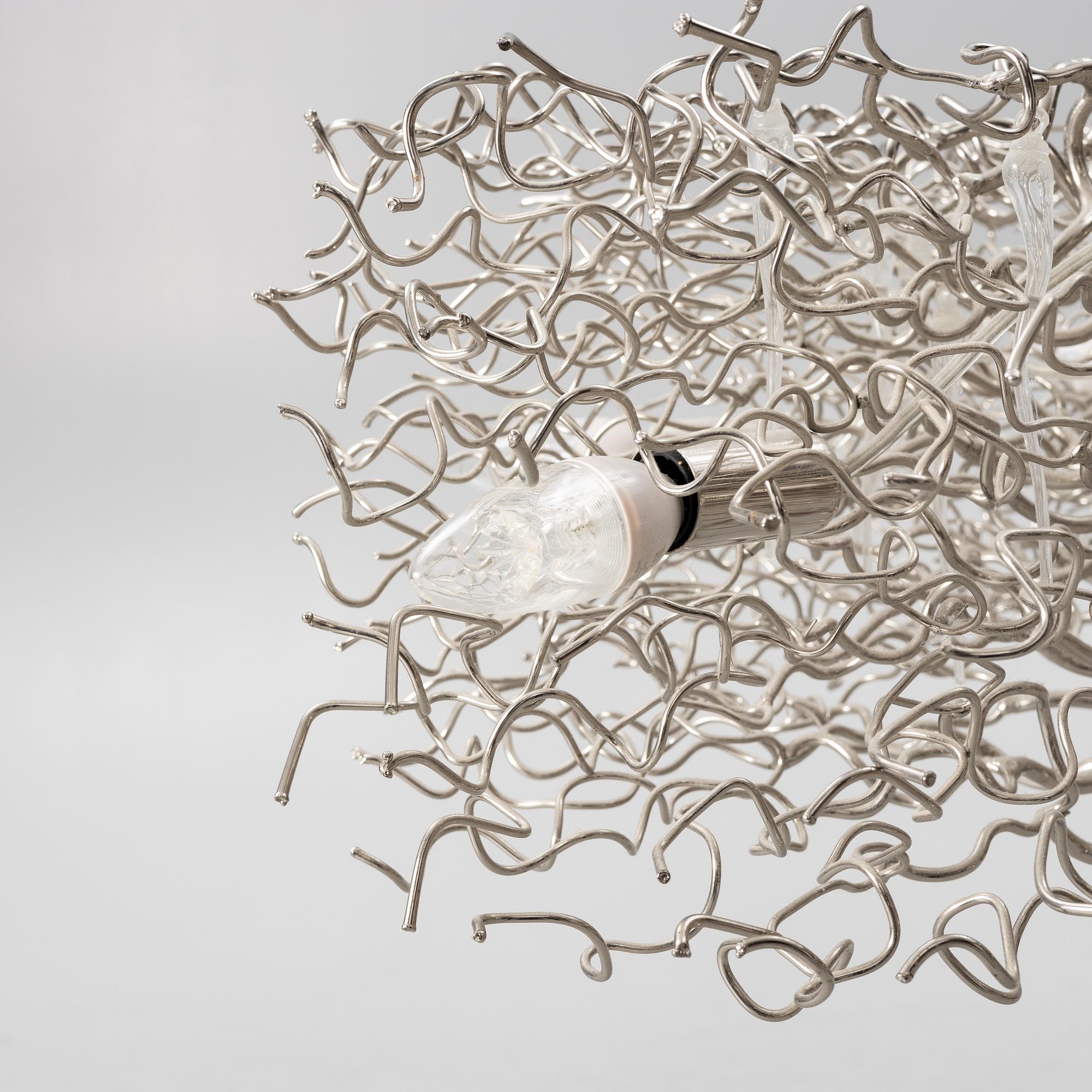 Wiliam Brand & Anette van Egmond, Chandelier, "Hollywood", Brand van Egmond, Netherlands.