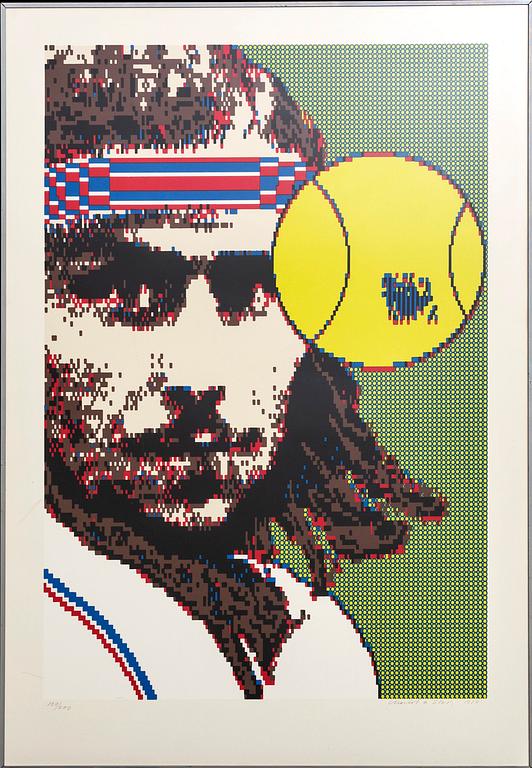 STURE JOHANNESSON OCH CHARLOTTE JOHANNESSON, serigraph, signed, numbered 129/200, dated 1984.