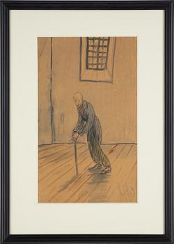 Harriet Löwenhjelm, watercolour, signed and dated 1915.