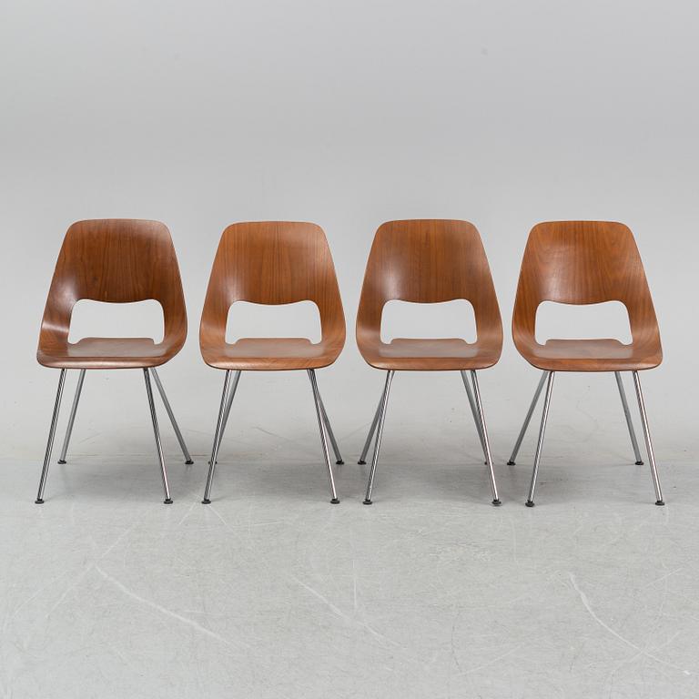 ALFREDO HÄBERLI, four 'Jill' chairs, Vitra, 2012.